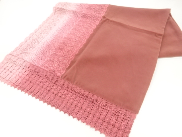 ビロードレース花模様ショール